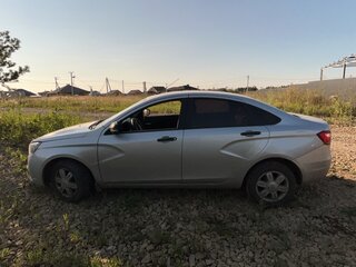 2018 Lada (ВАЗ) Vesta I, серебристый, 450000 рублей, вид 4