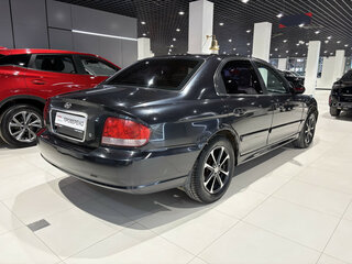 2008 Hyundai Sonata ТагАЗ IV (EF) Рестайлинг, чёрный, 398000 рублей, вид 4