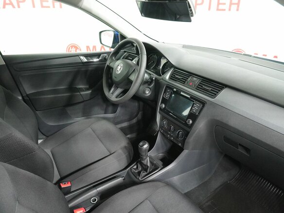 2017 Skoda Rapid I Рестайлинг, синий, 1318000 рублей - вид 10