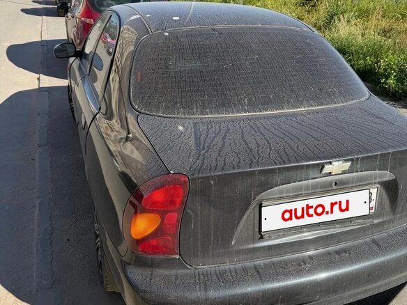 2008 Chevrolet Lanos I, чёрный, 130000 рублей - вид 3