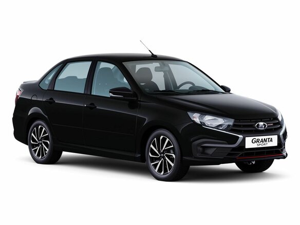 2026 Lada (ВАЗ) Granta Sport I Рестайлинг, чёрный, 1637000 рублей