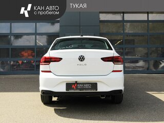 2020 Volkswagen Polo VI, белый, 1385000 рублей, вид 4