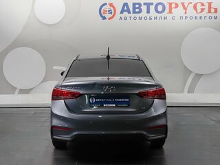 2018 Hyundai Solaris II, серый, 1355000 рублей, вид 4