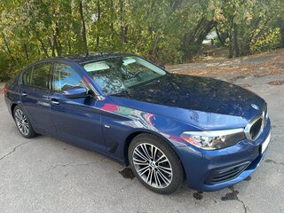 2017 BMW 5 серии 520d xDrive VII (G30/G31/G38), синий, 4000000 рублей, вид 1