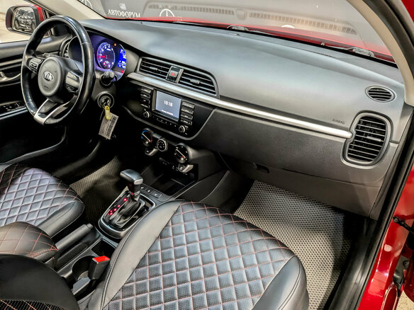 2017 Kia Rio IV, красный, 1299000 рублей - вид 10