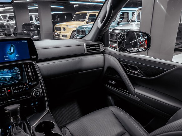 2026 Lexus LX 500d IV, чёрный, 18500000 рублей - вид 22