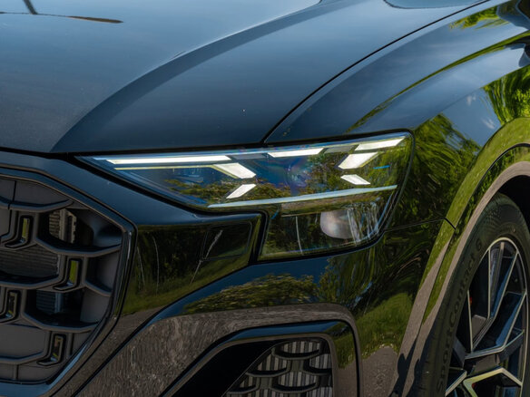 2025 Audi Q8 50 TDI I (4M) Рестайлинг, серебристый - вид 9
