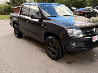 2012 Volkswagen Amarok Double Cab full-time I, чёрный, 1900000 рублей, вид 3