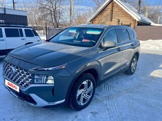 2021 Hyundai Santa Fe IV Рестайлинг, серый, 2600000 рублей, вид 3
