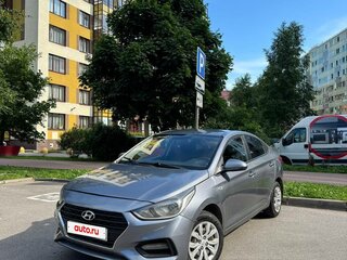 2017 Hyundai Solaris II, серый, 600000 рублей, вид 1