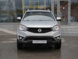 2014 SsangYong Actyon II Рестайлинг, серебристый, 1120000 рублей, вид 2