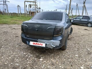 2013 Lada (ВАЗ) Granta I, серебристый, 180000 рублей, вид 3