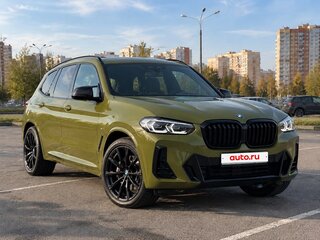 2022 BMW X3 30i xDrive III (G01) Рестайлинг, зелёный, 5100000 рублей, вид 1