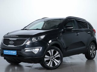 2011 Kia Sportage III, чёрный, 1369000 рублей, вид 3