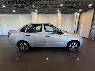 2014 Lada (ВАЗ) Granta I, серебристый, 470000 рублей, вид 2
