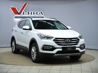 2017 Hyundai Santa Fe III Рестайлинг, белый, 2290000 рублей, вид 3