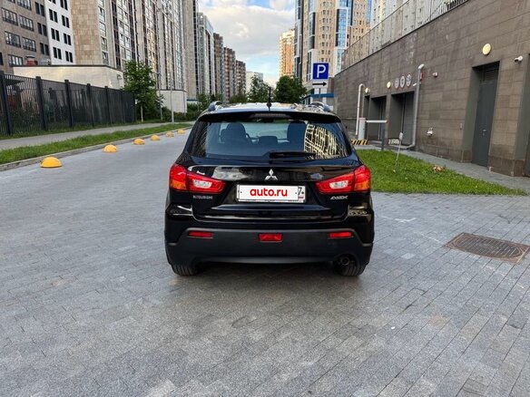 2010 Mitsubishi ASX I, чёрный, 1350000 рублей - вид 8
