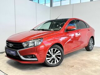 2016 Lada (ВАЗ) Vesta I, красный, 699000 рублей, вид 1