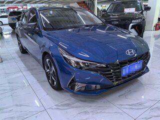 2022 Hyundai Elantra VII (CN7), синий, 1440000 рублей, вид 3