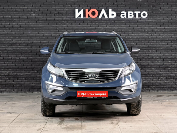 2011 Kia Sportage III, синий, 1150000 рублей - вид 2