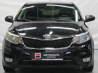 2015 Kia Rio III Рестайлинг, чёрный, 979000 рублей, вид 4