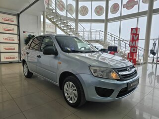 2013 Lada (ВАЗ) Granta I, голубой, 579000 рублей, вид 4