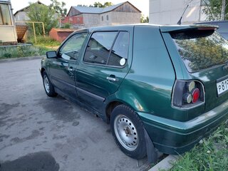 1996 Volkswagen Golf III, зелёный, 115000 рублей, вид 4