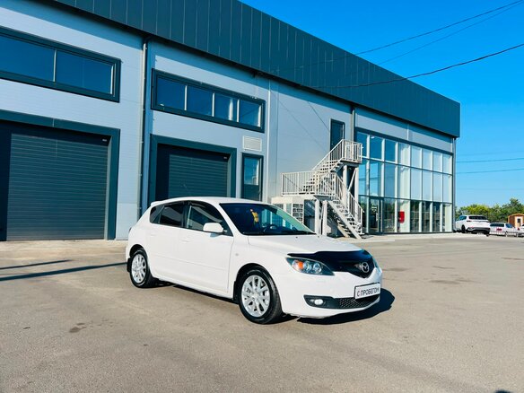 2008 Mazda 3 I (BK) Рестайлинг, белый, 809000 рублей - вид 8