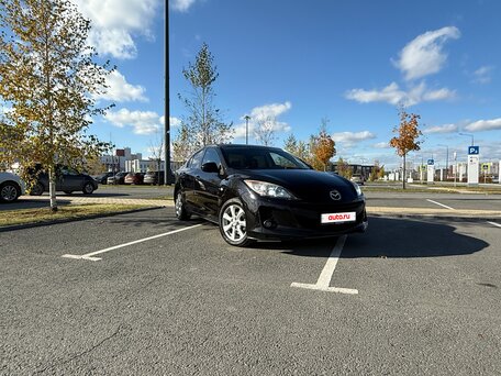 2012 Mazda 3 II (BL) Рестайлинг, чёрный, 940000 рублей, вид 1