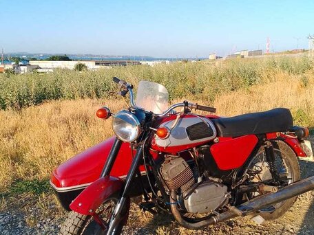 1974 Jawa 350/634, красный, 350000 рублей, вид 5