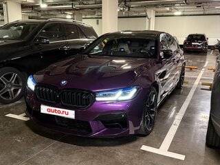 2021 BMW M5 Competition VI (F90) Рестайлинг, фиолетовый, 13400000 рублей, вид 3