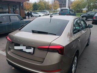 2020 Skoda Rapid II, коричневый, 1700000 рублей, вид 4