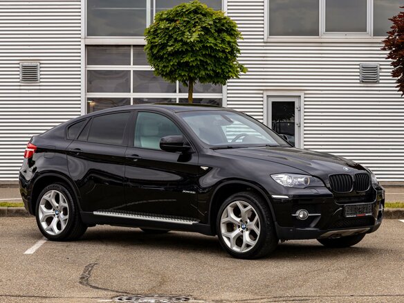 2012 BMW X6 35i 8-speed I (E71), чёрный, 1895000 рублей - вид 2