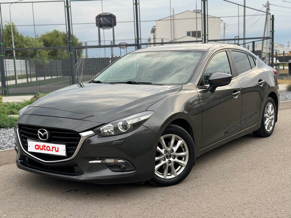 2018 Mazda 3 III (BM) Рестайлинг, серый - вид 2