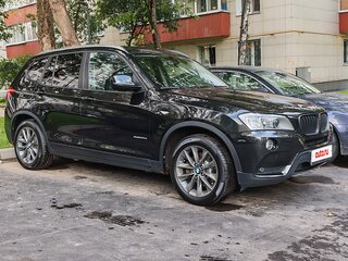 2013 BMW X3 20d xDrive II (F25), чёрный, 1950000 рублей, вид 4