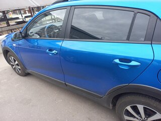 2018 Kia Rio X-Line IV, синий, 1255000 рублей, вид 5