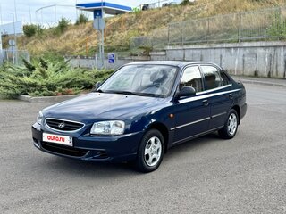 2008 Hyundai Accent ТагАЗ II, синий, 685000 рублей, вид 3