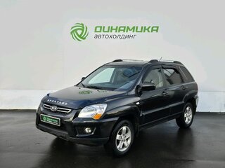 2009 Kia Sportage II Рестайлинг, чёрный, 660000 рублей, вид 1