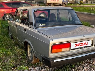 2010 Lada (ВАЗ) 2107, серебристый, 200000 рублей, вид 4