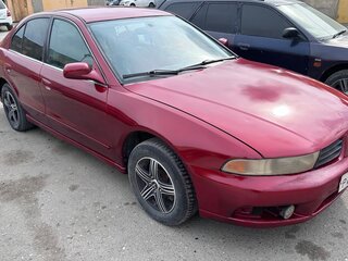 2003 Mitsubishi Galant VIII Рестайлинг, красный, 185000 рублей, вид 2