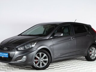 2012 Hyundai Solaris I, серый, 949000 рублей, вид 3
