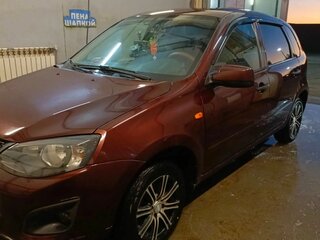 2013 Lada (ВАЗ) Kalina II, красный, 370000 рублей, вид 1