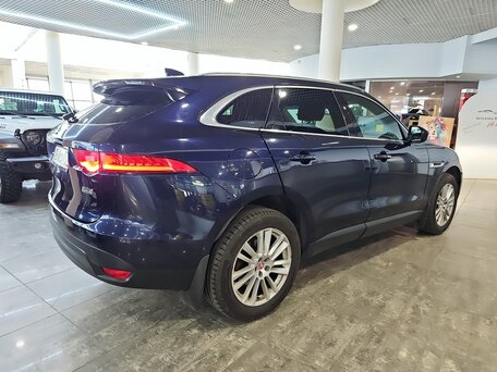 2017 Jaguar F-Pace I, синий, 2700000 рублей, вид 5