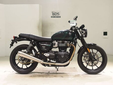 2023 Triumph Speed Twin, зелёный, 757000 рублей, вид 2