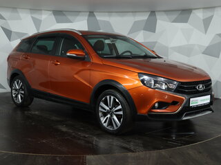 2019 Lada (ВАЗ) Vesta SW I, оранжевый, 899000 рублей, вид 3