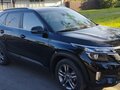 2022 Kia Seltos I Рестайлинг, чёрный - вид 3