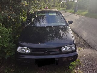 1997 Volkswagen Golf III, чёрный, 190000 рублей, вид 2