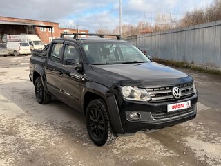 2013 Volkswagen Amarok Double Cab full-time I, чёрный, 1700000 рублей, вид 3