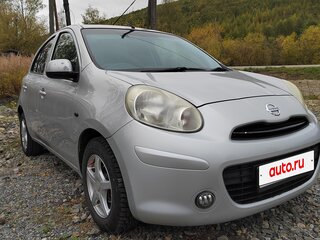 2013 Nissan March IV (K13), серебристый, 550000 рублей, вид 1