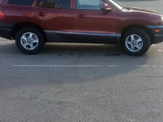 2003 Hyundai Santa Fe I, красный, 695000 рублей, вид 2